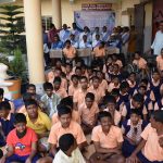 Group Photo with CRSR School for MR & Cerebral Palsy,Charampa,Bhadrak on 01/02/2019.