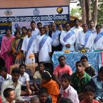 Group Photo with the Mental Retardation students of ROSE School,Badchana,Jajpur, Odisha on 03/02/2019.