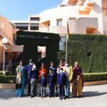 Group Photo of Blind Sudents at Gyan Sarovar,Mt Abu.Rajasthan.