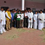 Presentating Books to the Library of Blind Relief Association,Bhopal.