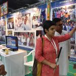 Ms. Tiffany Brar Founder Jyotrgamaya TVM Visiting Divyang Stall.