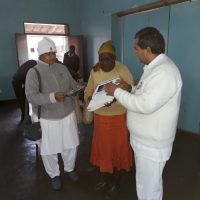 Divyang Seva at Zimbabwe Blind School.