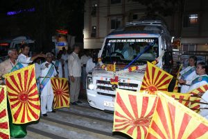 New Vehicle flaging at Tamilnadu