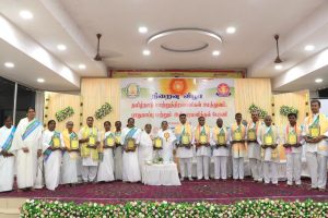 Honoring the BK Divyangjan Sevadhari at Chennai.
